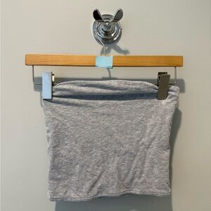 Brandy Melville Heather Gray Top